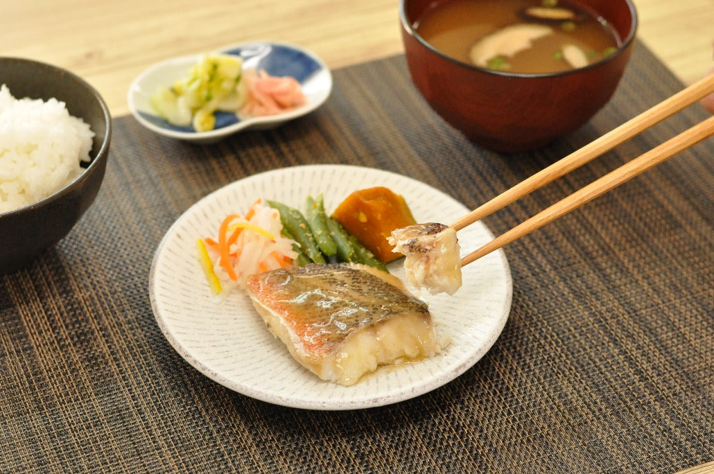 めばるの生姜照焼き箸上げ